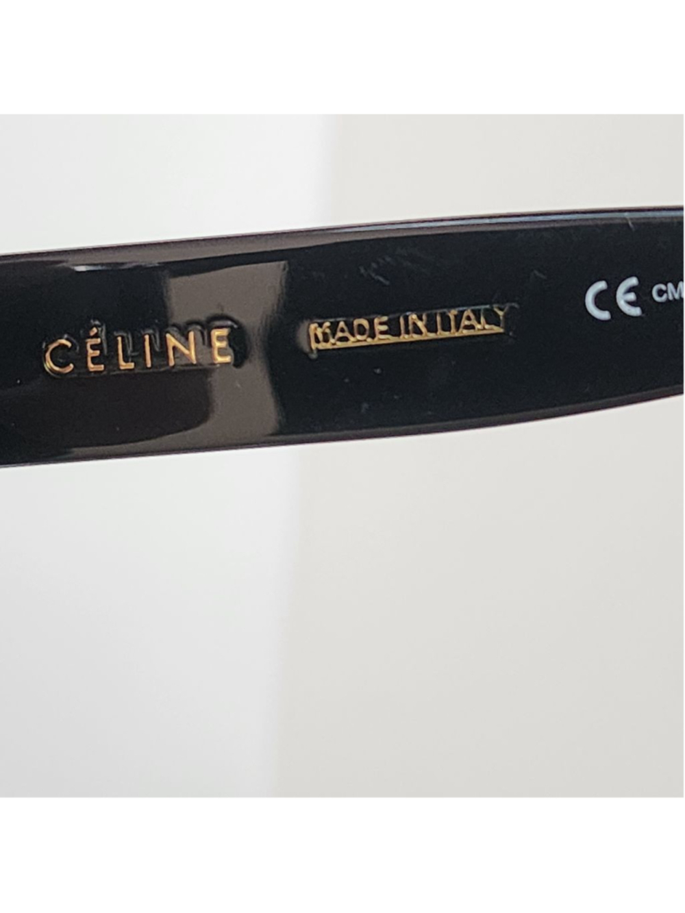 CELINE Black Oversized Square Sunglasses CL 41432/S 807 - Picture 8 of 10
